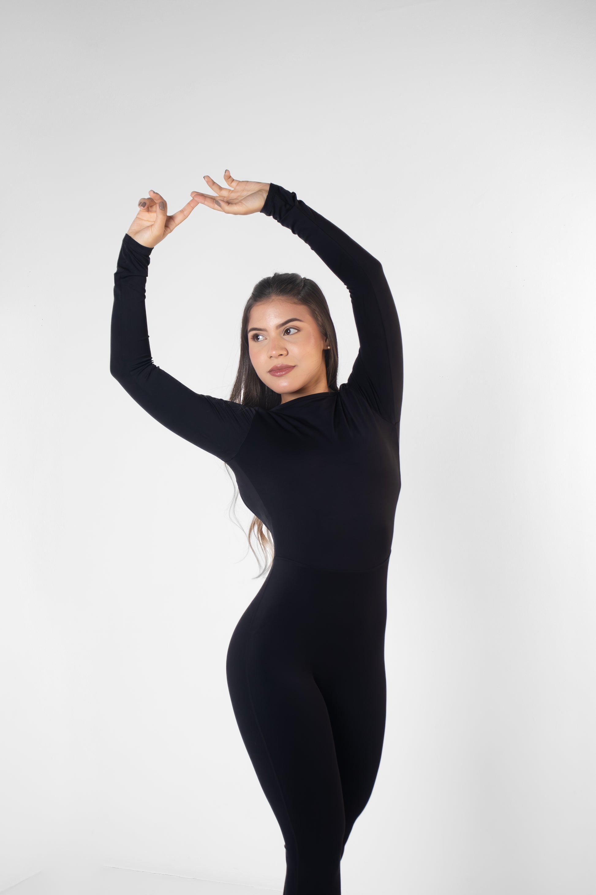 Jumpsuit manga larga