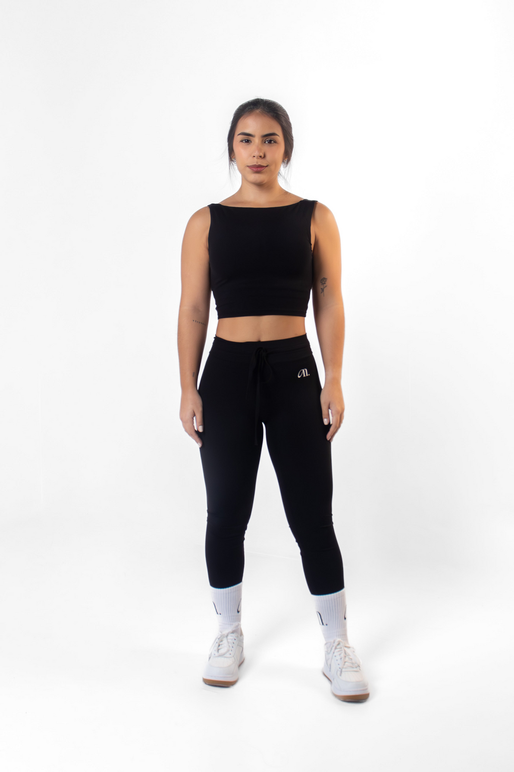 Sport bra espalda abierta