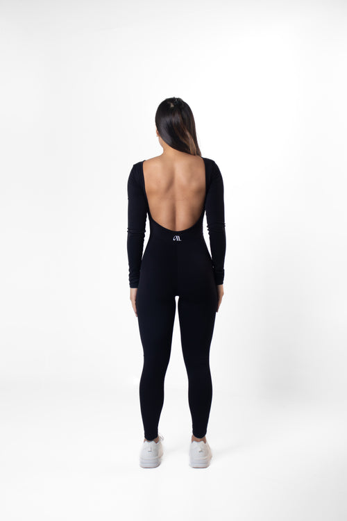 Jumpsuit manga larga