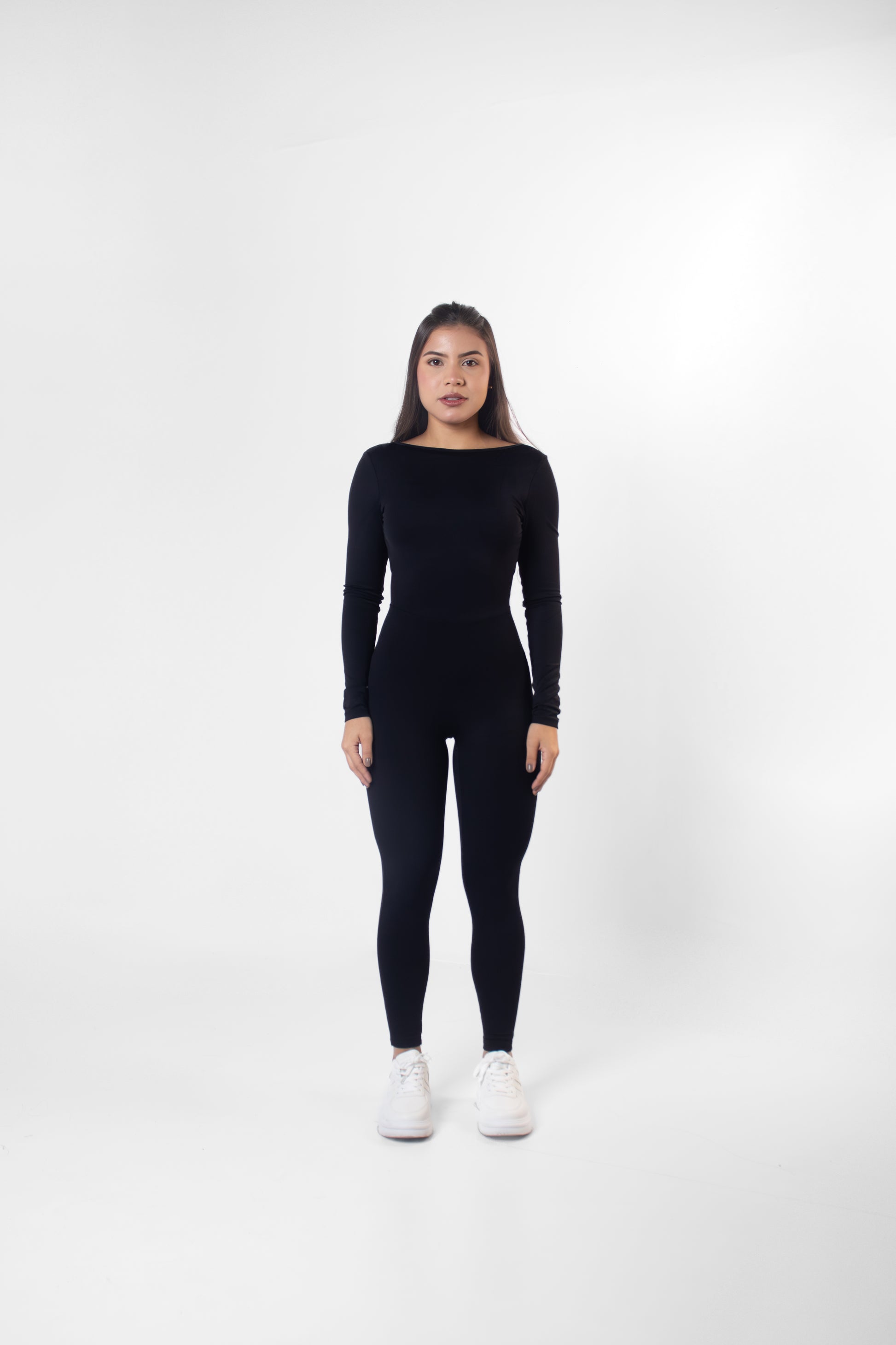 Jumpsuit manga larga