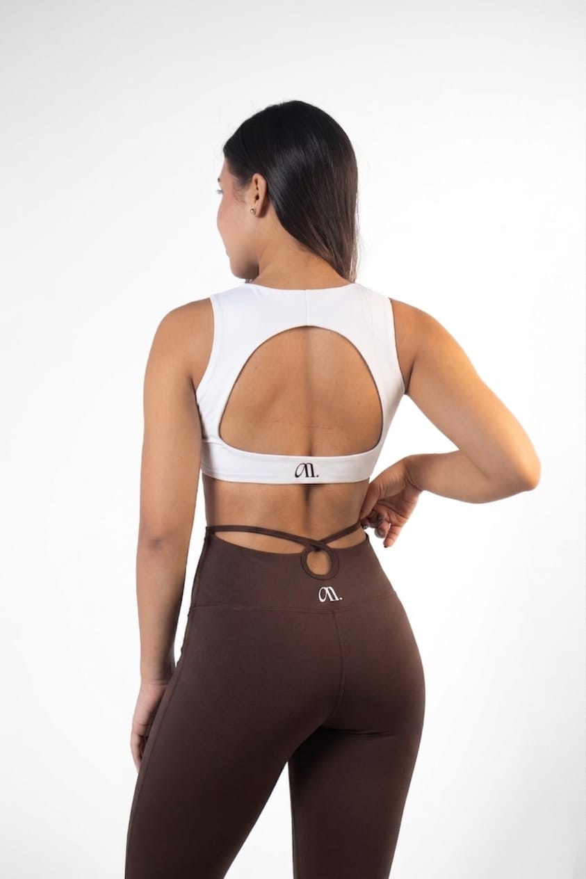 Flared pants cruzado